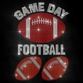 thumbnail image 1 of Football Game Day Rhinestone Iron on Decal Rugby Match Hotfix Transfer Sticker Bling Sports Theme Heat Transfer Patch Clothing Repair Applique for T-Shirt Hat Jacket Garment Bag DIY Decor, 1 of 9