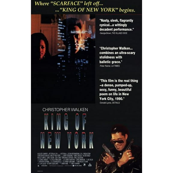 King of New York Movie Poster (11 x 17)