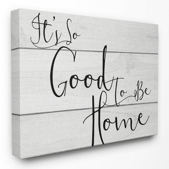 Stupell IndustriesIt's So Good To Be HomeCanvas Wall Art by Daphne Polselli