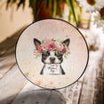 thumbnail image 3 of Happy Mother's Day Boston Terrier with Flower Crown and Greeting Card Stained Glass Suncatcher Gentleman Dog Lover Gifts Window Hanging Sign Decor - 13004, 3 of 5