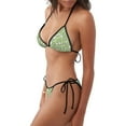 thumbnail image 2 of Fotbe Cute Frog Traje de Baño para Mujer de Dos Piezas – Bikini Sexy de Tirantes Tipo Halter con Diseño Triangular, 2 of 6
