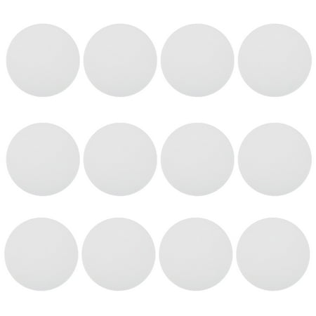 

Jiandong Handmade Round Discs 12pcs Clear Acrylic Round Cake Pan Disks for DIY Crafts 15cm(5.91X5.91X0.08Inch)