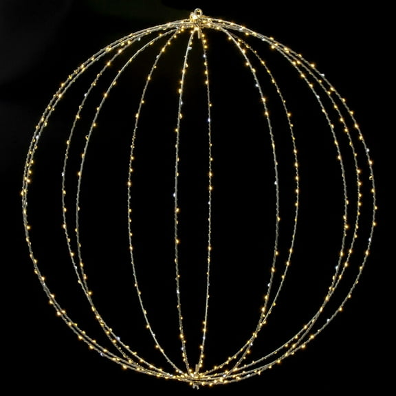 600Ltx30" WW Tw LED Ball Wire Silhouette