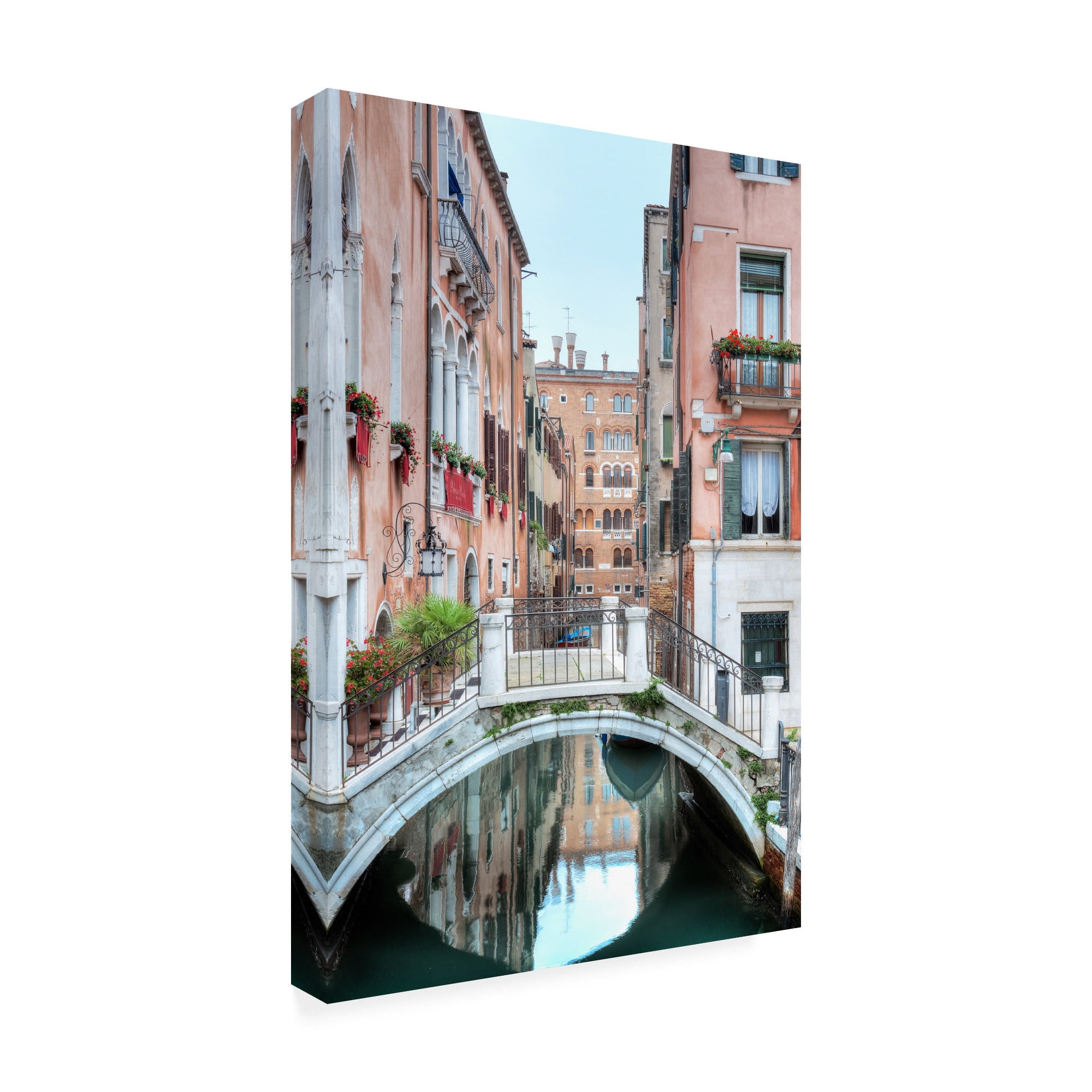 Trademark Fine Art 'Piccolo Ponte #2' Canvas Art by Alan Blaustei