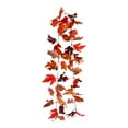 thumbnail image 5 of EUDIDV Maple Leaf Garland - Halloween and Thanksgiving Decor, Artificial Realistic Fall Foliage Hanging Vine for Indoor/Outdoor Party, Wedding/Fireplace Decoration with Hanging Hook, 5 of 6