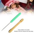 thumbnail image 2 of Doll Hair Rooting Tool, Alloy Rooting 0.6mm 0.8mm Needles Doll Making Kit, Doll Hair Making Accessories for Handle Doll, for Hair Wig Style Design, 2 of 9