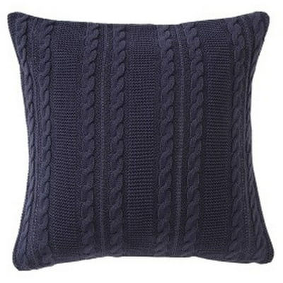 Solid Dublin Cable Knit Square Decorative Euro Sham Honduras Ubuy