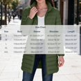 thumbnail image 3 of Enjoytime Quilted Jackets for Women Long Sleeve Zip Up Hooded Puffer Coat Winter Warm Soft Lightweight Stand Collar Long Jacket, 3 of 8