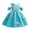 Green, variant on Little Girls Summer Dresses A Girl'S With A Blue Bow Tie And A H Al Ter Neckline Made Of A Fabric That Is Light And Airy. Flower Girl Dresses Size 8-9T
