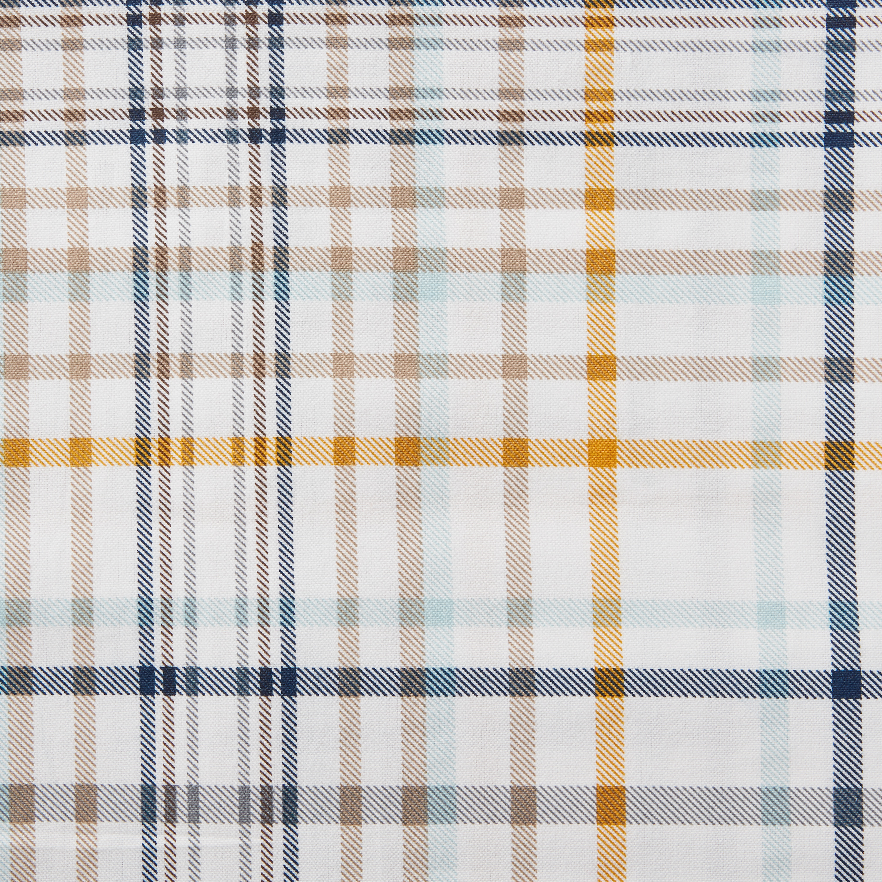 Mainstays 3-Piece 300 Thread Count Plaid CVC Bed Sheet Set, Twin/Twin XL