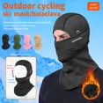 thumbnail image 5 of Unisex Winter Outdoor Thermal Cycling Ski Hood Bike Motorcycle Liner Full-Face Windproof Cold-Weather Mask Outdoor Face Cover Neck Warmer Upgraded Version with Eyeglass Holes Hat for Outdoor Cycling, 5 of 17