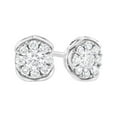 thumbnail image 4 of .925 Sterling Silver 1/2ct TDW Lab Grown Diamond Composite Earring (F-G, VS2-SI1), 4 of 6