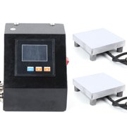 4.7x4.7" Heated Plates LCD Temper Controller DIY Rosin Press Machine Kit 110V US