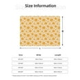 thumbnail image 5 of Yiaed Autumn Fall Yellow Leaves Print Blanket Throw Blanket Soft Cozy Flannel Blanket for Home Bed Sofa Couch Chair-50"x40", 5 of 6