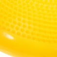 thumbnail image 2 of MasteelfCA Inflated Stability Wobble Cushion Extra Thick Core Balance-Disc Wiggle Seat for Improving Core Strength Relieving Back Pain with Random Color Air Inflator (Yellow), 2 of 8