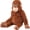 60cm, variant on Weighted Monkey Plush Toys, 66cm Large Monkey Soft Toys Stuffed Animals, Cute Plushies with Plush Material, Washable & Safe, Realistic Soft Cuddly Monkey Toy