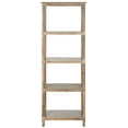 thumbnail image 3 of SAFAVIEH Odessa Nautical Solid Traditional 5 Tier Bookcase, Wash Natural Pine, 3 of 5