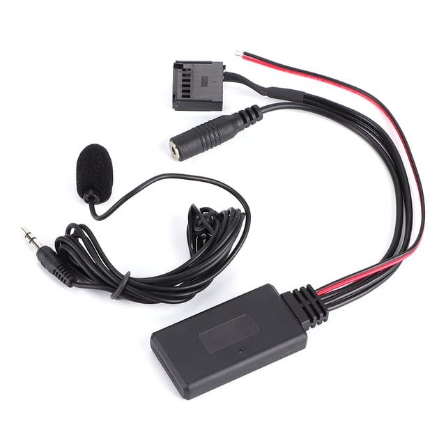 Wchiuoe Car Audio Aadapter With Microphone Handsfree Calling Fit For Fo-rd C-Max Fiesta