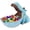 Blue, variant on Hippo Resin Decorative Tray, Hippopotamus Key Bowl and Candy Holder, Animal Figurine Storage Tray for Desk, Entryway, Coffee Table Home Decor, Light Blue