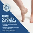 thumbnail image 6 of Aetna Foot Products-Adhesive Turf Toe T-Strap – Pack of 100 – Big Toe Brace Straightener – 100% Cotton Moleskin for Support – Medical Grade Adhesive, 6 of 8