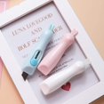 thumbnail image 4 of 12Pcs Box Cutter Letter Opener, Portable Retractable Utility Knife, Stationery Knife, Cartoon Rabbit Shape Mini Knife (Pink, White, Blue), 4 of 5