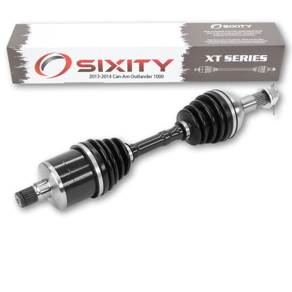 Sixity XT Rear Right Axle compatible with Can-Am Outlander 1000 2013-2014 - EFI XMR 4X4