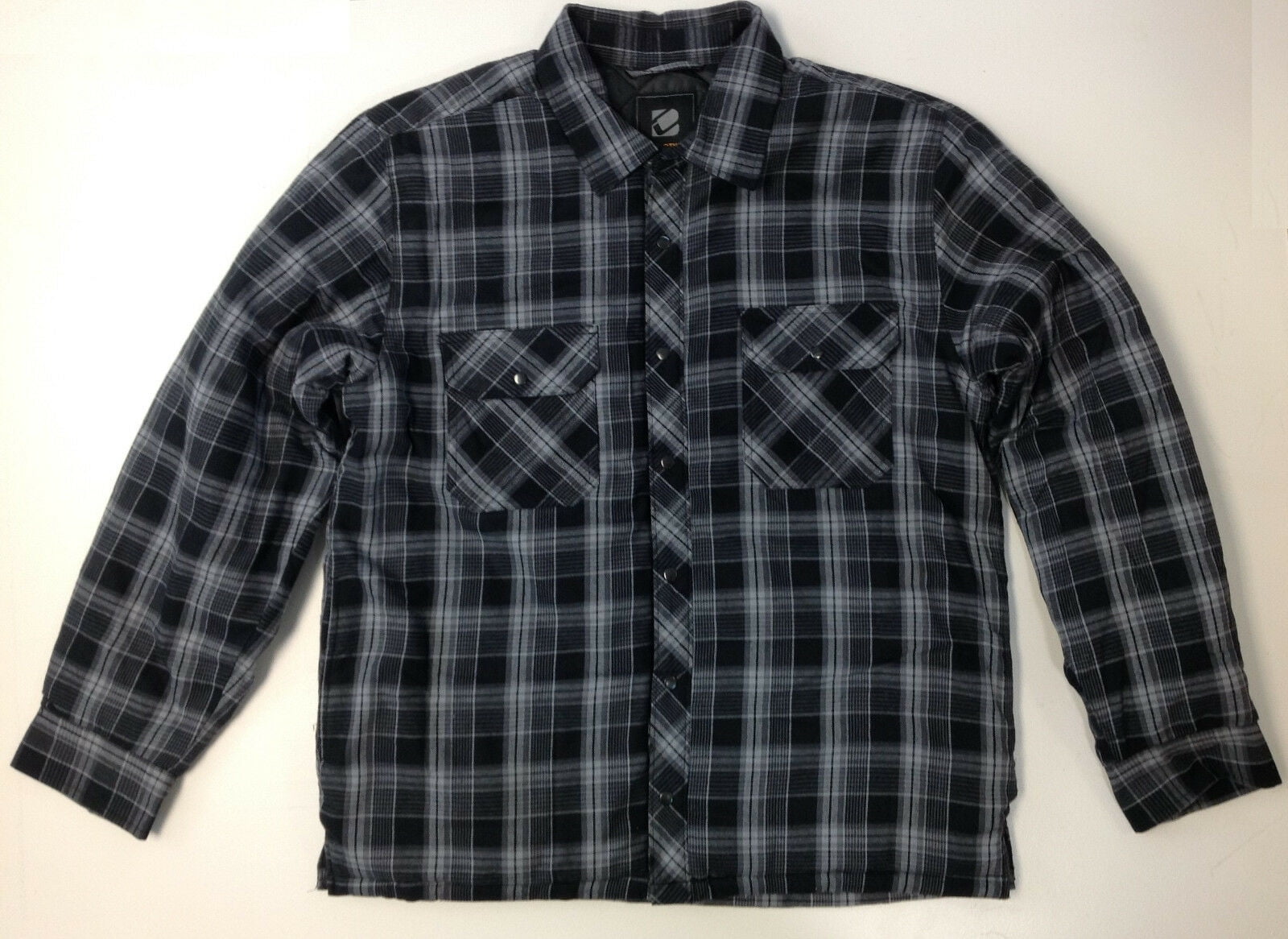 bc clothing men's flannel shirt jacket