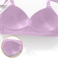 thumbnail image 4 of Dpjklzsn Women's Ribbed Wireless Support Bra, Full Coverage, 4 of 8