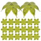 thumbnail image 1 of Nestingho 50Ud Plásticos Para Flores Falsas Decorativas Y Manualidades En Verde, 1 of 8
