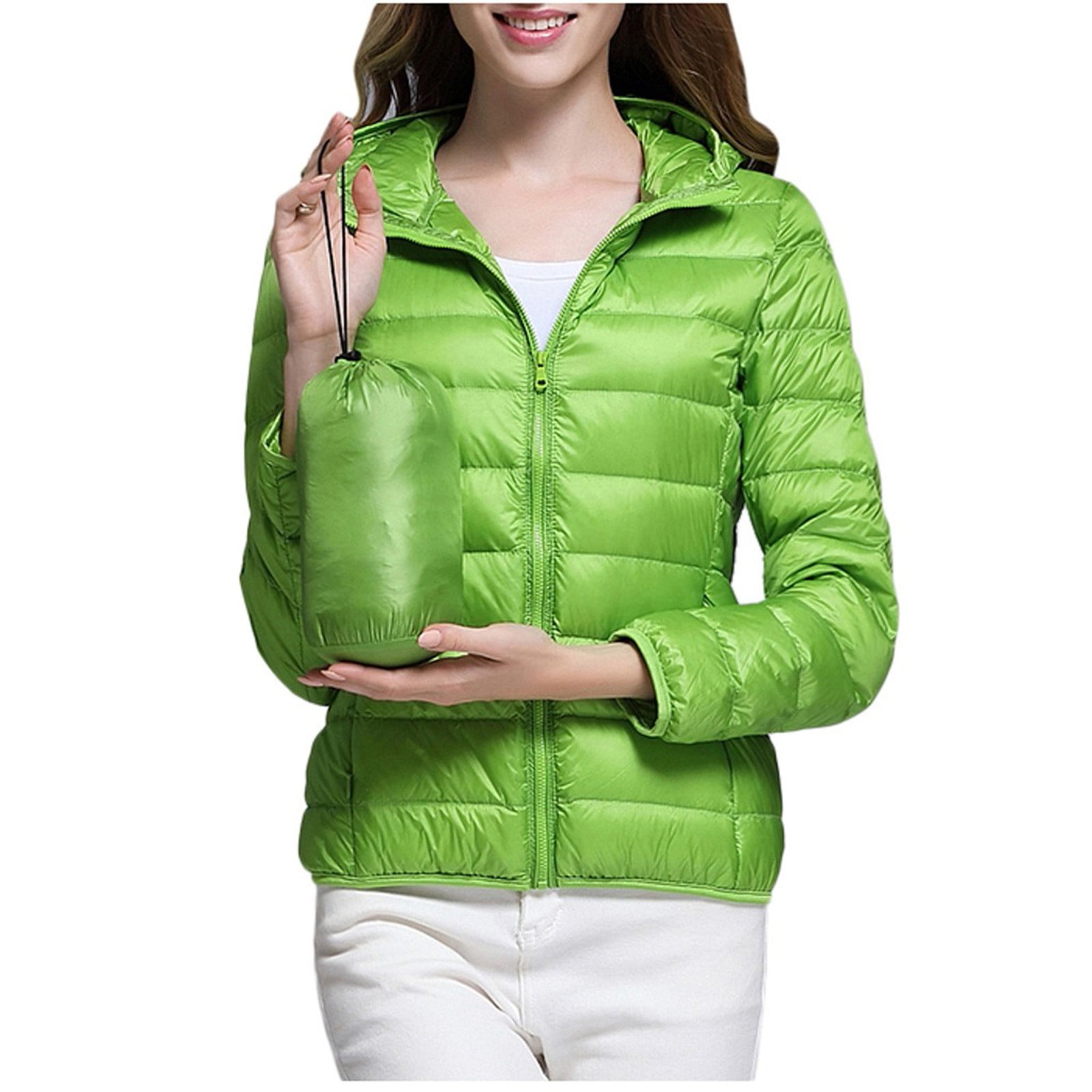Veste Eddie Bauer Femme M Marine - Anorak Compressible Capuche Poches