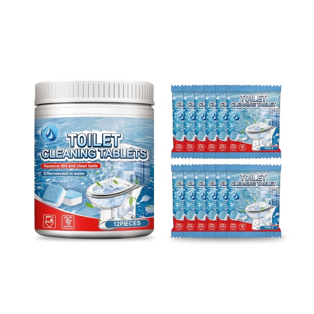 Toilet Cleaning Tablets Effervescent Odor Stain Remover Urinal Bowl Cleaner