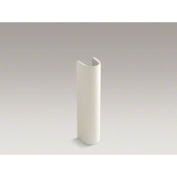 Kohler K-5246 Veer Bathroom Sink Pedestal - Off White