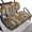 Hunting Camo Leaf Pattern, variant on Pzuqiu Grizzly Bear Floral Flag 2-Piece Golf Cart Seat Covers | Breathable Washable | Universal Fit for Most 2-Seater Golf Carts