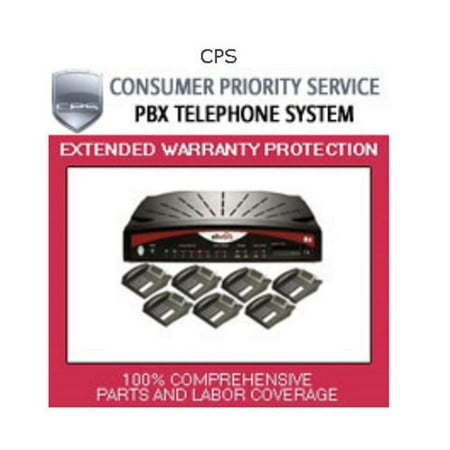 Consumer Priority Service PBX+4-2-2500 2 Year PBX Telephone System + 4 under $2