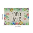 thumbnail image 4 of Xihbxyly Tapete de Pascua, Alfombra de Lana Sintética con Estampado de Dibujos Animados, Diseño Antideslizante para Mayor Seguridad, Material Suave y Cómodo, Ideal para La Entrada Del Baño, Decoració, 4 of 7