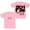 Pink, variant on Manuel Turizo 201 World Tour 2025 Merch Short Sleeve T-shirt Unisex Fashion Crew Neck Top