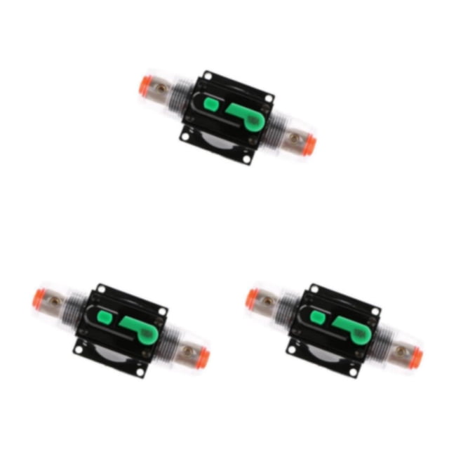Sidaley In-Line Manual Reset Circuit Breaker Car Stereo 12V/24V/32V Fuse 100A Audio Type1 NO1