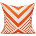 thumbnail image 2 of Outdoor Pillow Covers Fall Patio Orange Throw Pillow Covers 18x18 Fall Decor Boho Furniture Pillow Cases Decorative Cushion Set of 4 for Home Porch Chair Couch Sofa Living Room Geometric, 2 of 6