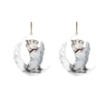 thumbnail image 1 of Iron Art Siéntese en la luna Lovely Dog Moon Ornament para los amantes de los perros Christmas Tree Pendent 2PC Wmkox8yii gf6364, 1 of 4