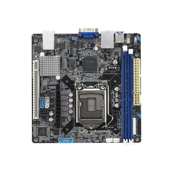 Asus P12R-I Server Motherboard - Intel C252 Chipset - Socket LGA-1200 - Mini ITX