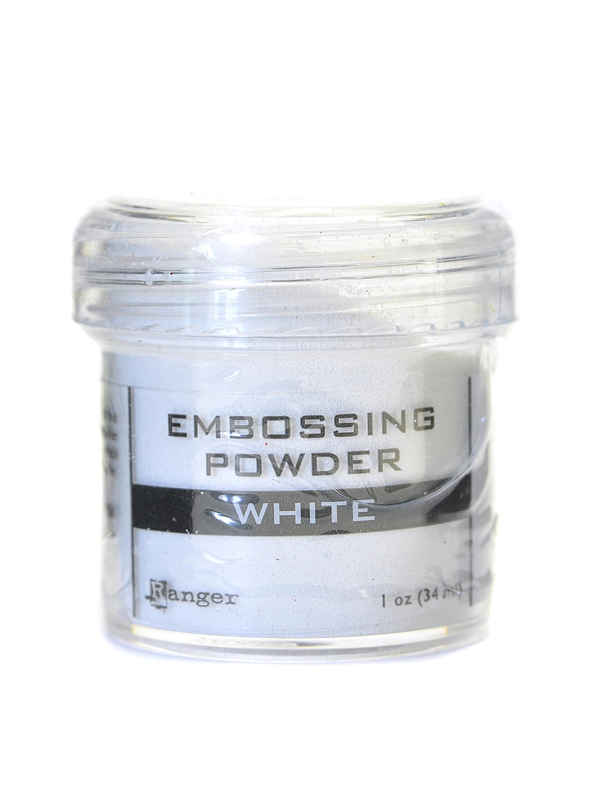 Basics Embossing Powder white, 1 oz., jar (pack of 3)
