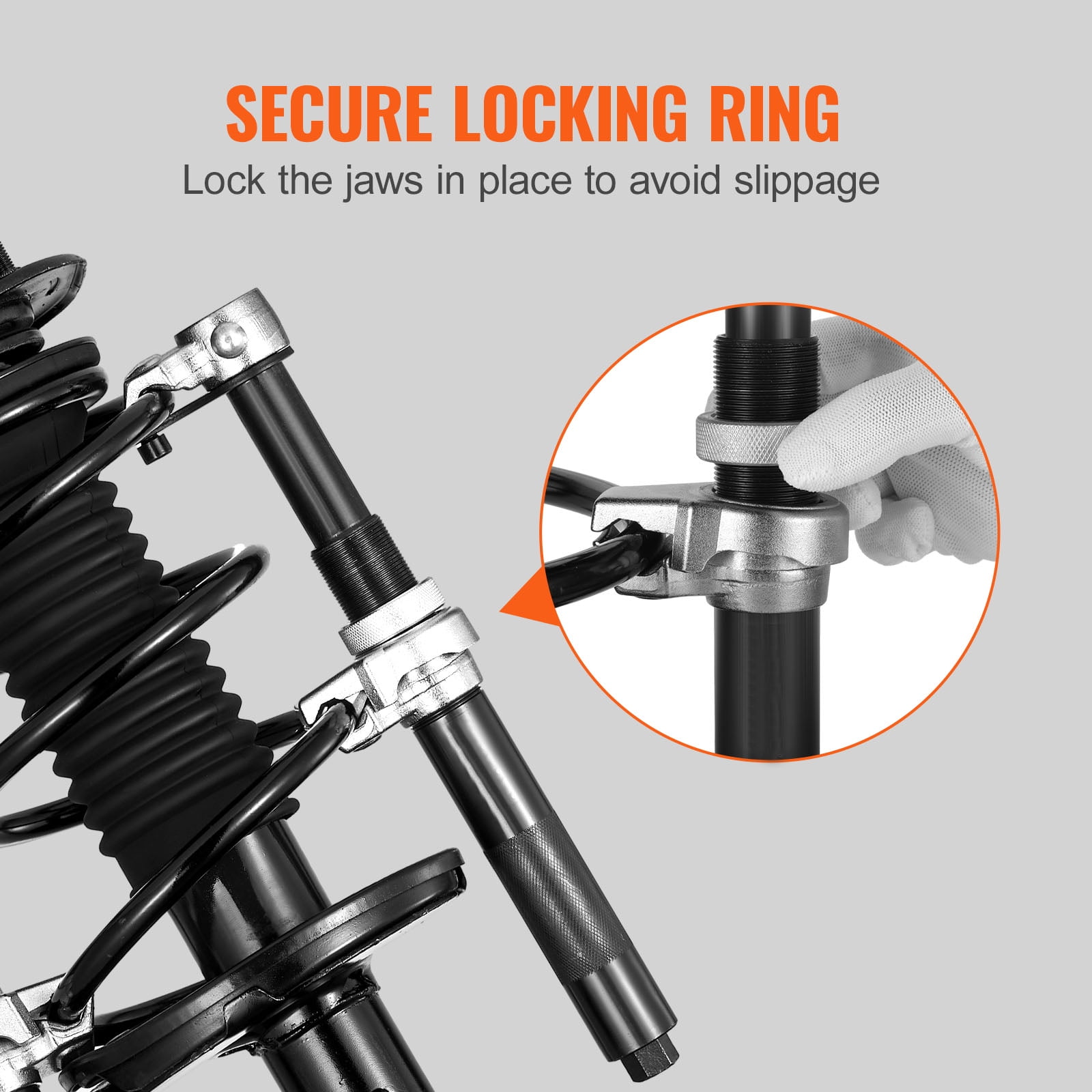 KFFKFF 2 pcs Heavy Duty Coil Spring Compressor Tool Macpherson Strut Spring Compressor Set 2646 lbs Strut Spring Compressor