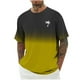 thumbnail image 2 of Camisas de Manga Larga para Hombres Imprimir Casual Cuello Redondo Blusa de Manga Corta, Camisas de Lino para Hombres, 2 of 9