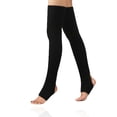 thumbnail image 1 of Qarigey Calentadores de piernas para mujeres y niñas, calcetines largos sin pies, medias de Ballet de baile de invierno y otoño Type6 NO6, 1 of 6
