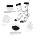 thumbnail image 3 of Bingfone Compression Socks for Women and Men Long Socks for Running Athletic Cycling Nurse- Antenna Icon, 3 of 6