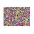 thumbnail image 3 of CADecor Floral Doodle Style Throw Blanket Bed Sofa Blanket 58x80 inches, 3 of 3