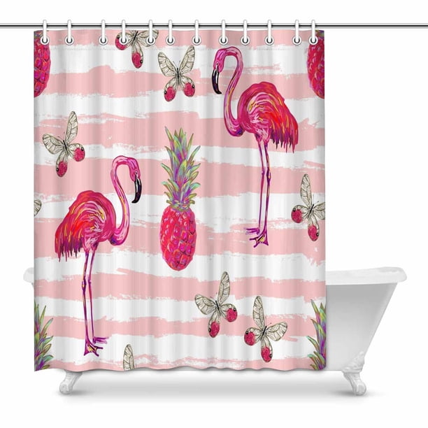 Grande Tapisserie Murale Escape To Paradise – Ananas, Singe, Motif Tropical – 42x35 In