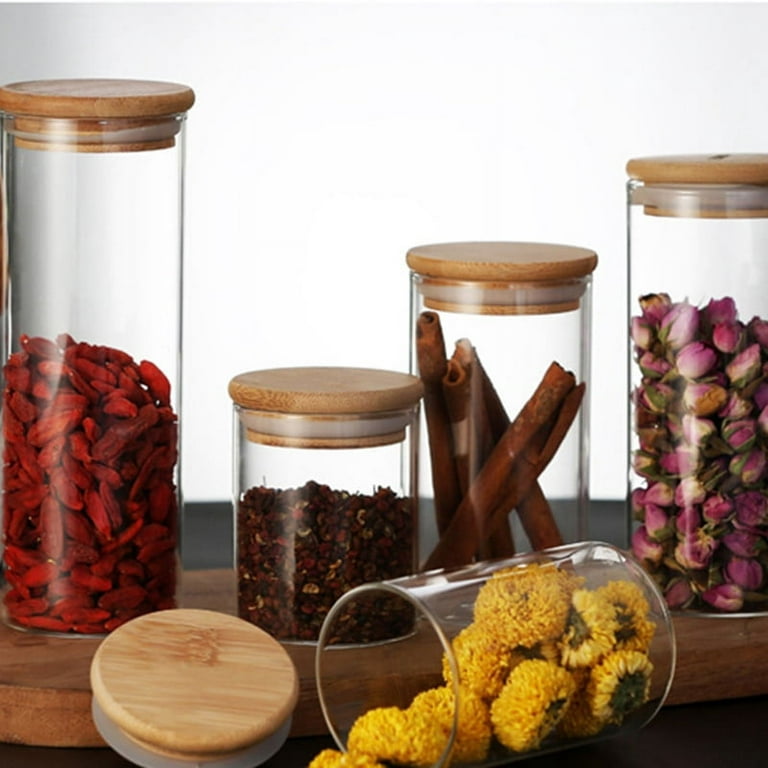 Large Capacity Glass Storage Jars, Food Storage Jar, Cereal