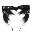 thumbnail image 4 of Diadema con orejas de gato para Halloween, accesorio decorativo de moda para mascaradas Negro, 4 of 8