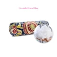 thumbnail image 5 of FBTS Prime 2 Pcs 20x6 inch Round Navy Blue Paisley Indoor Outdoor Bolster Pillows with Inserts, 5 of 7